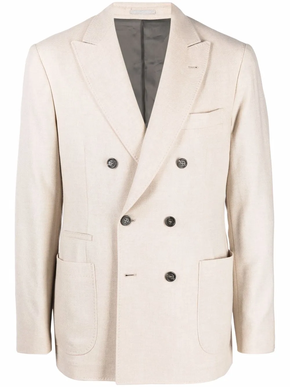 Brunello Cucinelli blazer con doble botonadura | neutro | Image 1