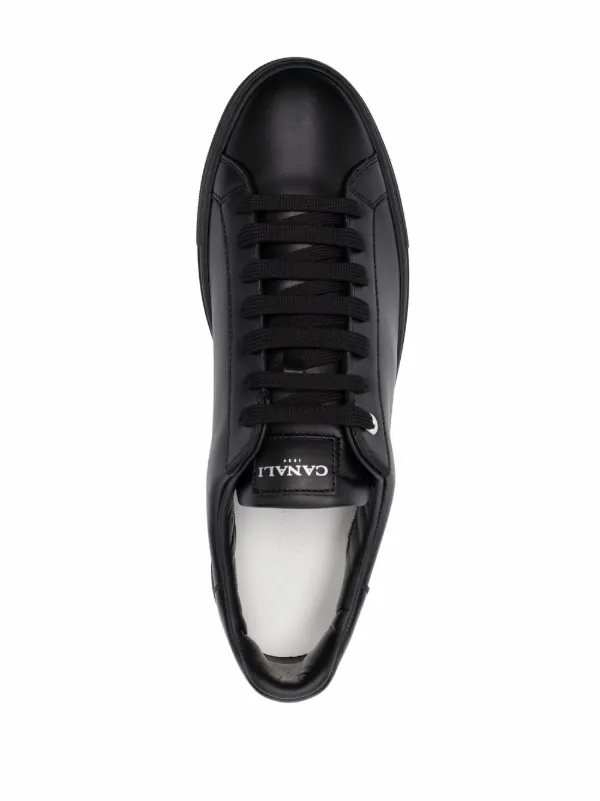 sleek leather sneaker