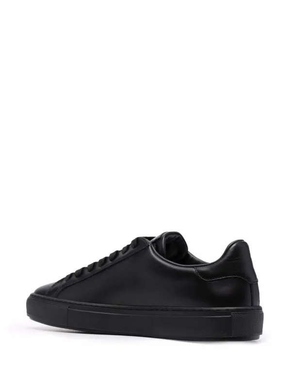 sleek leather sneaker
