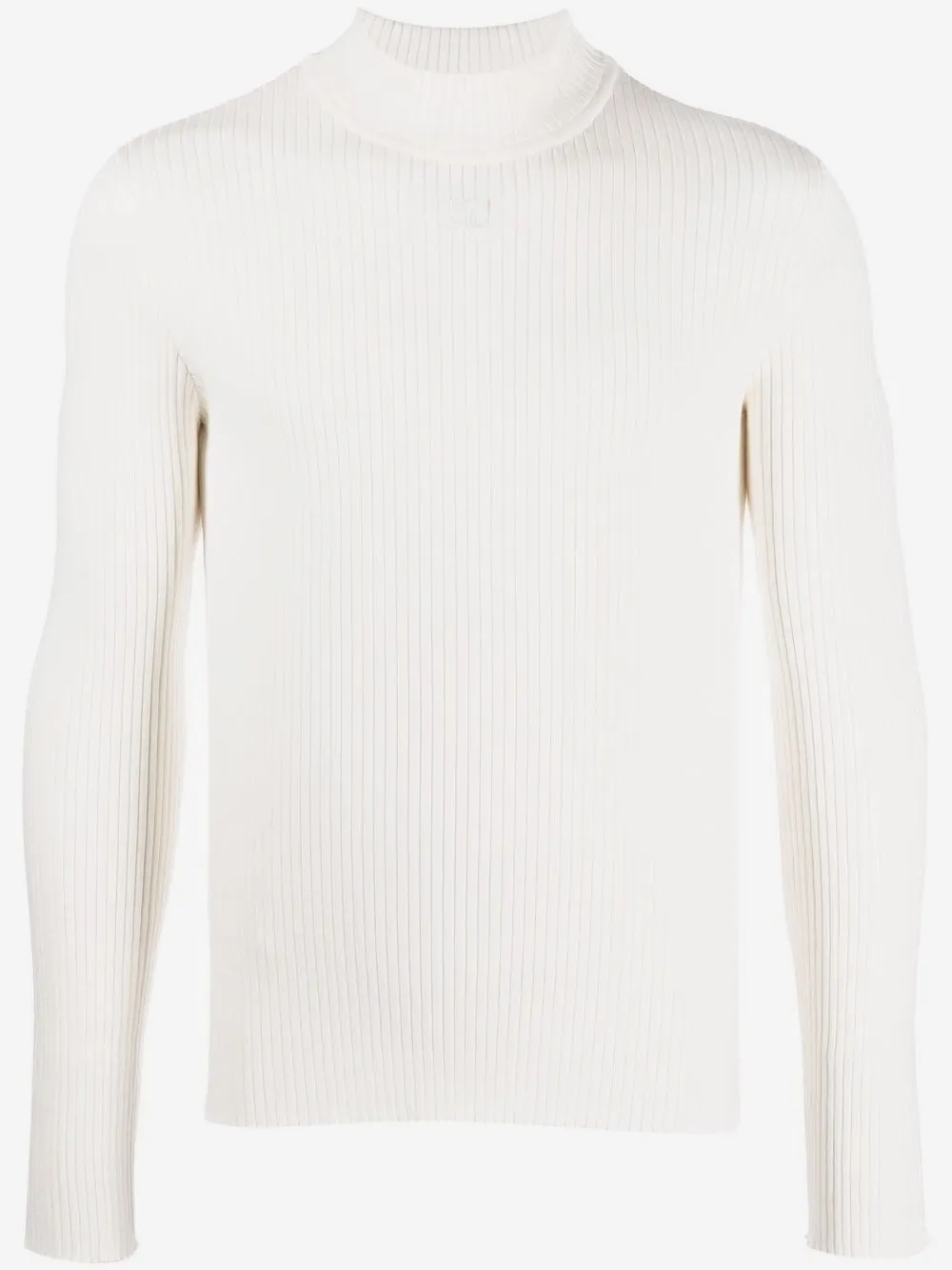 Courrèges タートルネック プルオーバー | ホワイト | Image 1
