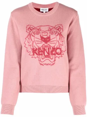 womens pink kenzo jumper