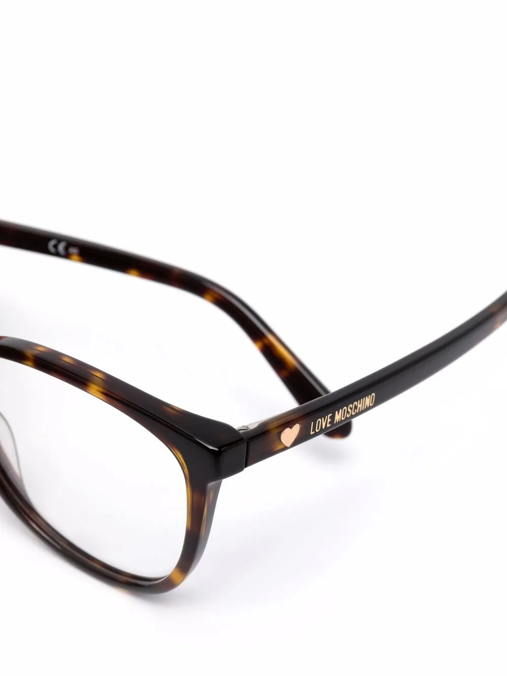 фото Love moschino очки в оправе черепаховой расцветки с логотипом