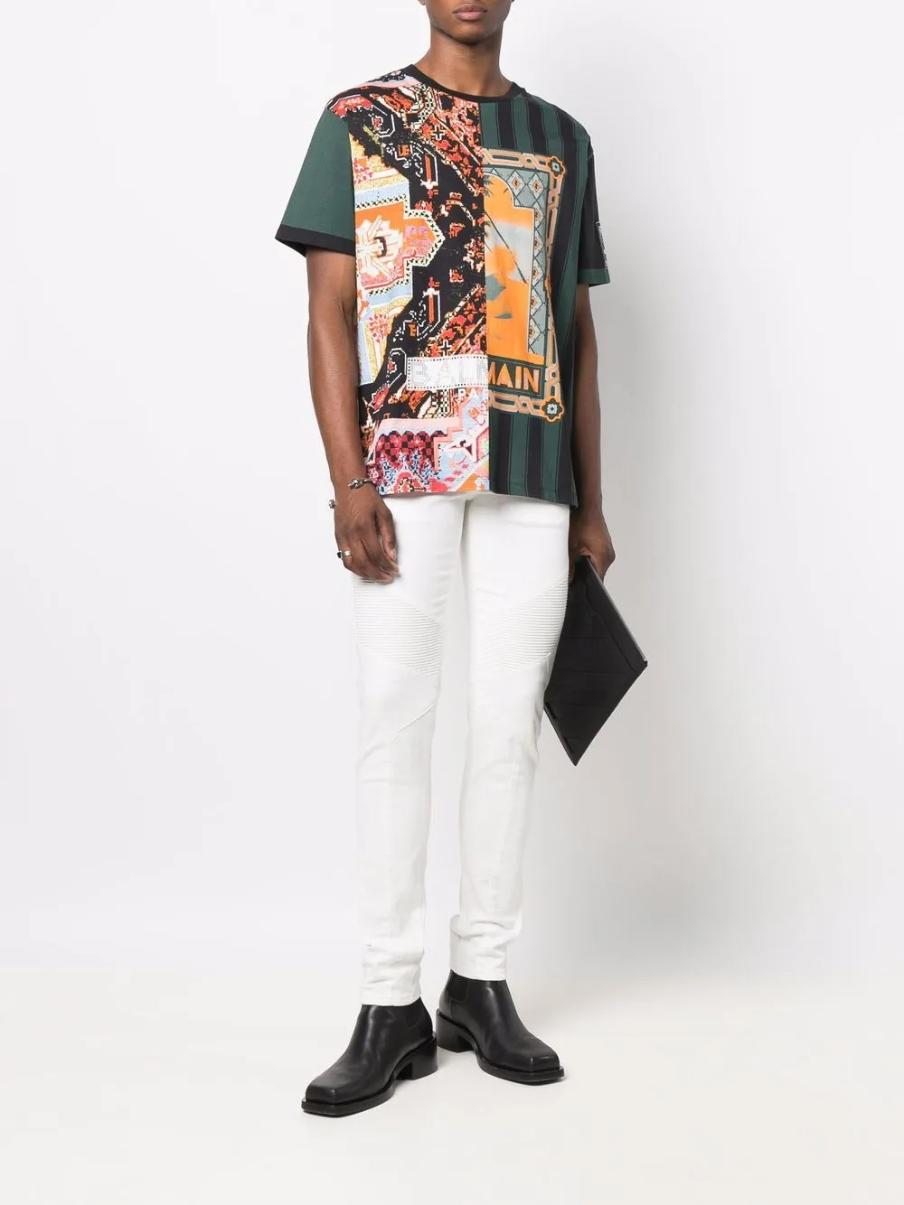 фото Balmain футболка с логотипом