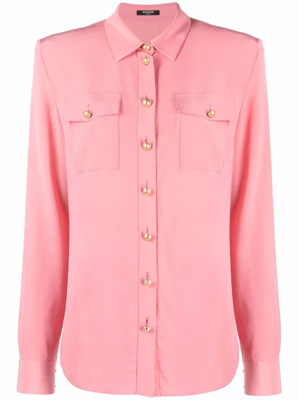 Balmain button shirt Clearance