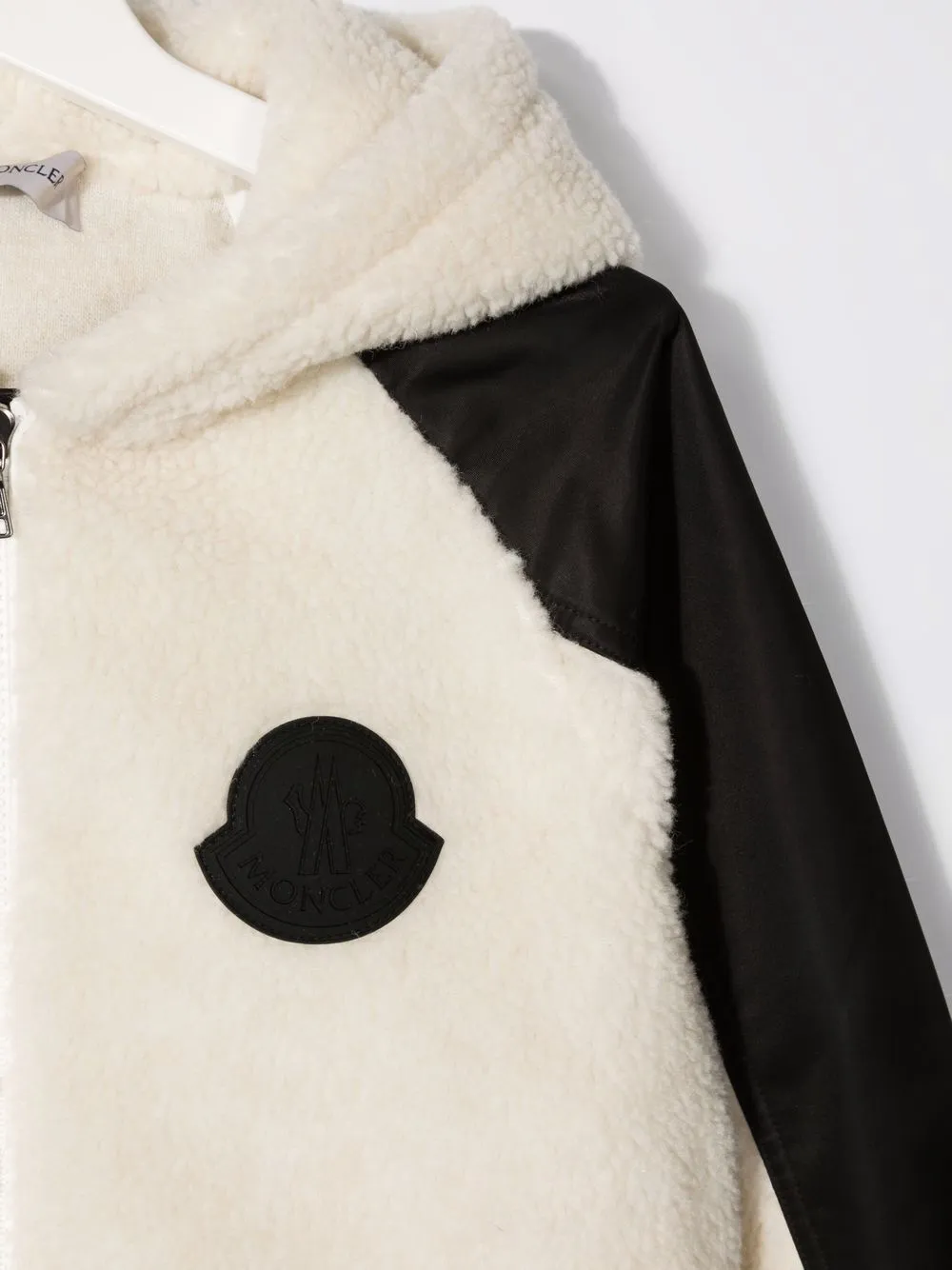 фото Moncler enfant куртка с нашивкой-логотипом