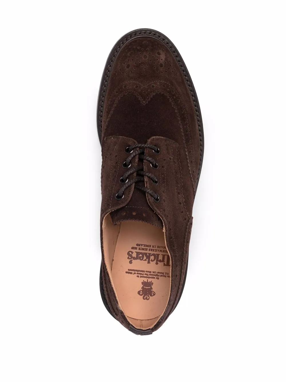 фото Tricker's туфли на шнуровке