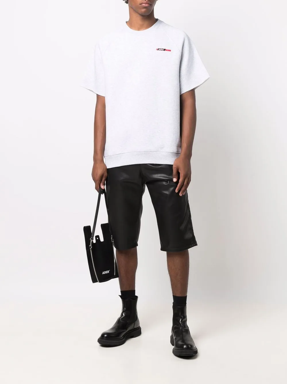 фото Msgm футболка с логотипом