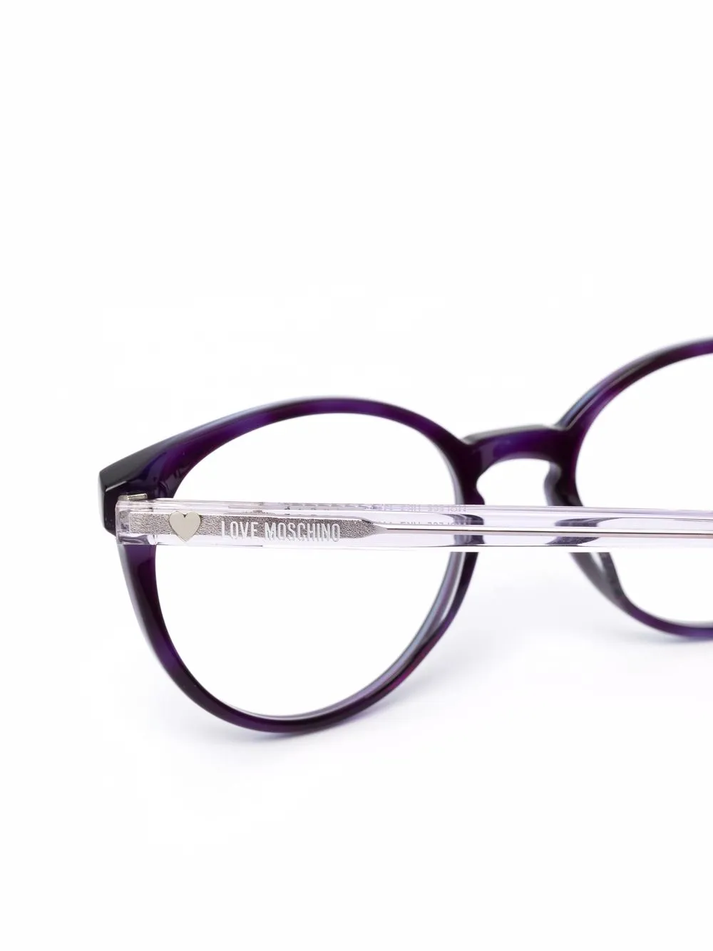 фото Love moschino очки в круглой оправе с логотипом