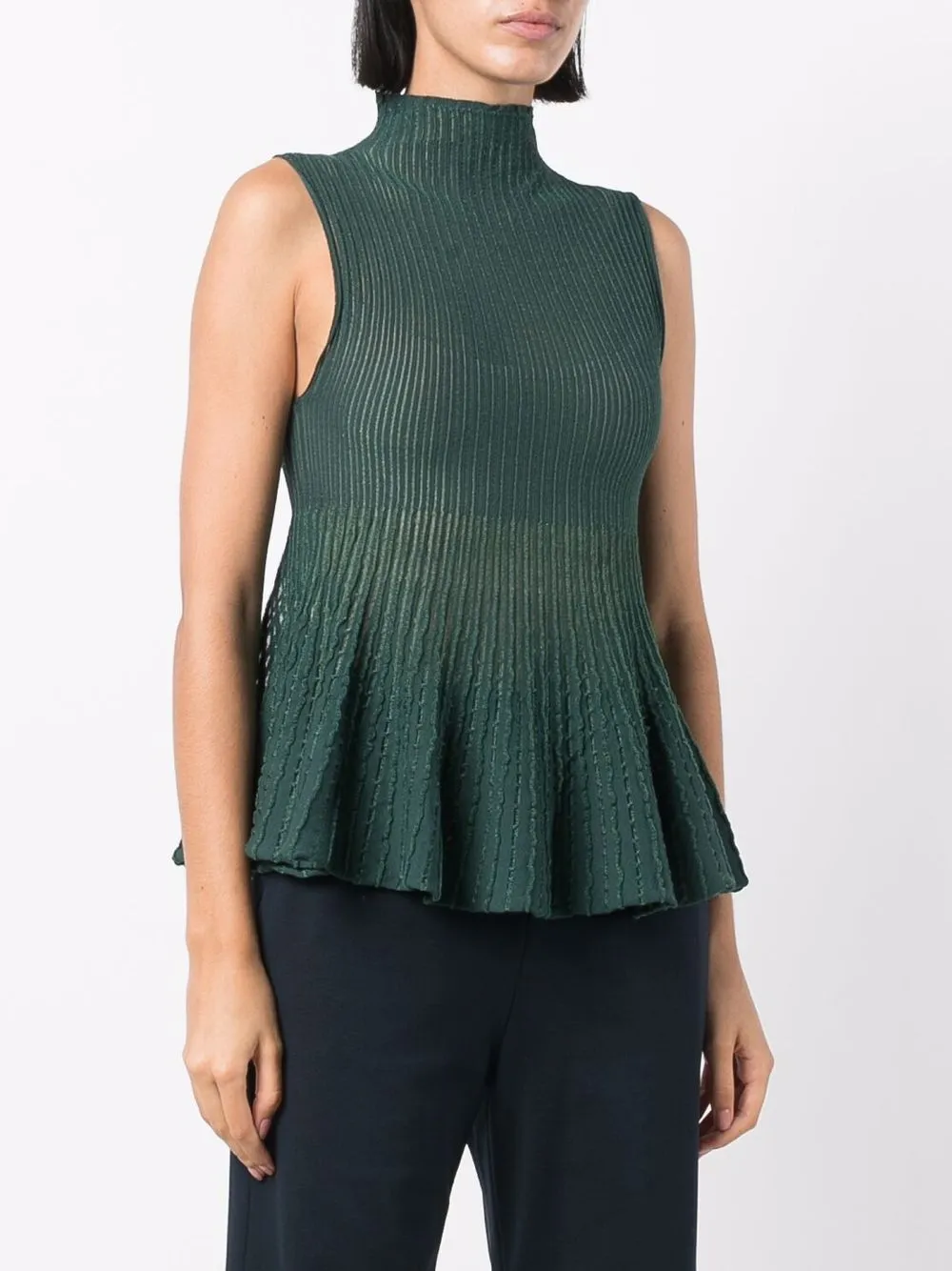 фото Emporio armani топ в рубчик