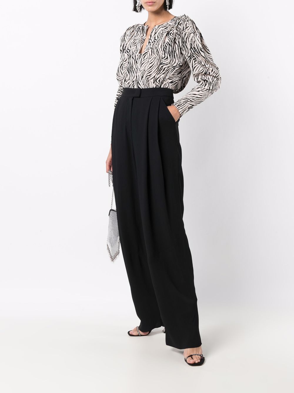 Image 2 of Emporio Armani pleated-waist trousers