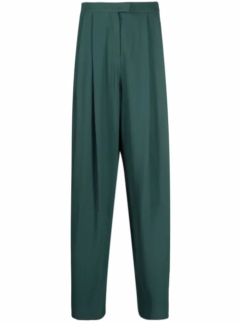 Emporio Armani tapered-leg trousers
