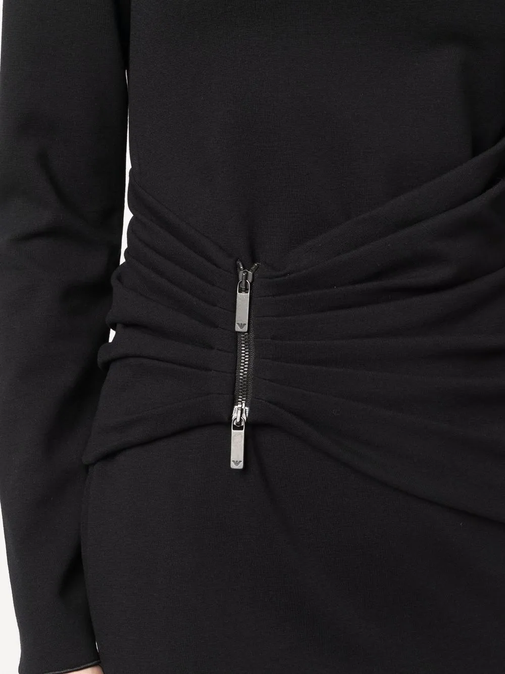 фото Emporio armani платье мини со сборками