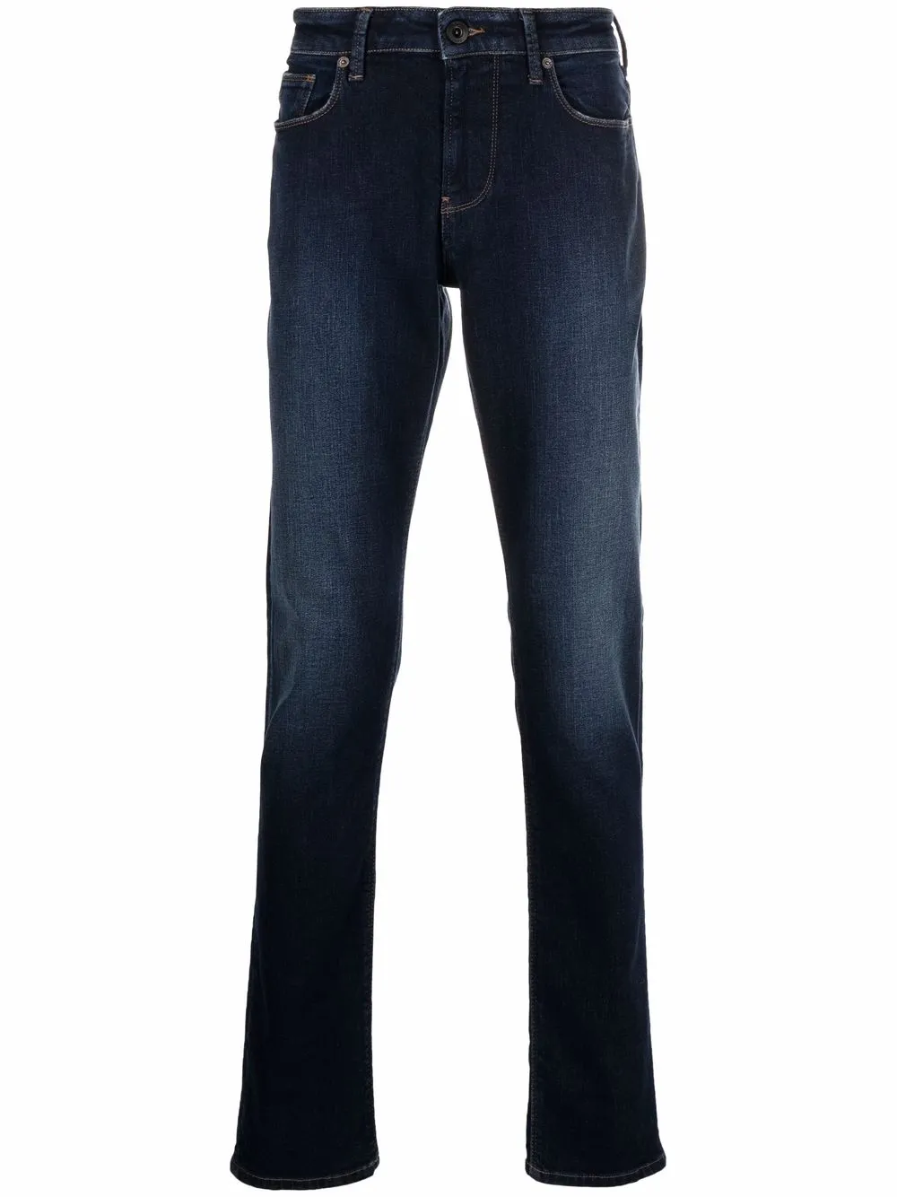 

Emporio Armani classic mid-rise jeans - Blue