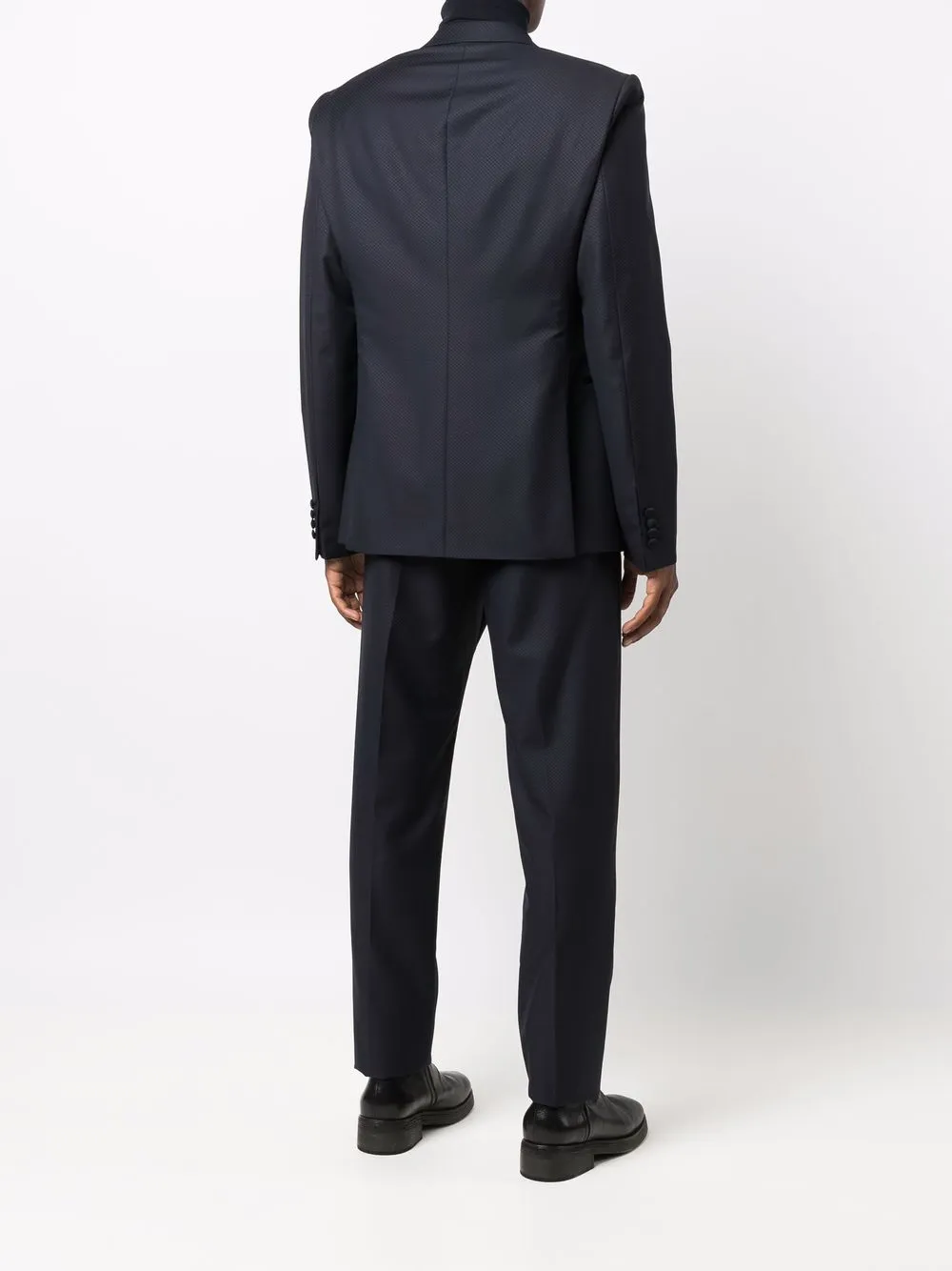 фото Emporio armani костюм-двойка с однобортным пиджаком