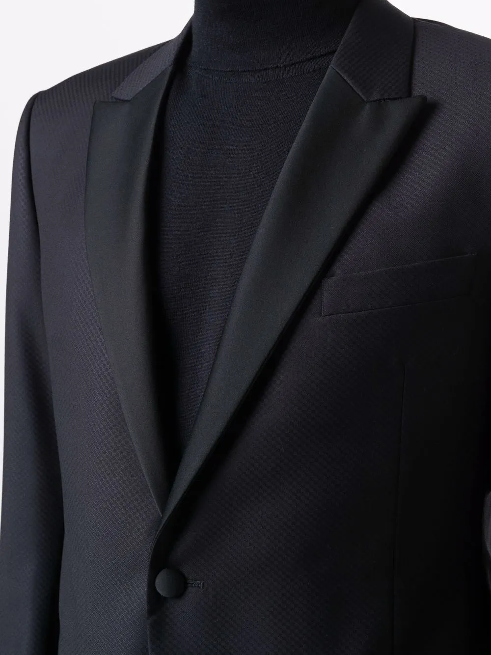 фото Emporio armani костюм-двойка с однобортным пиджаком