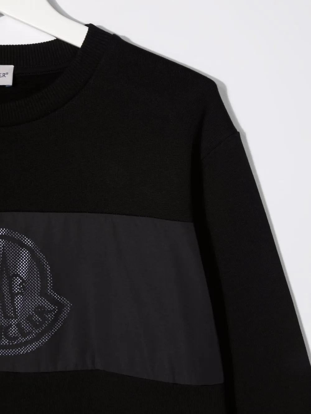 фото Moncler enfant толстовка с логотипом