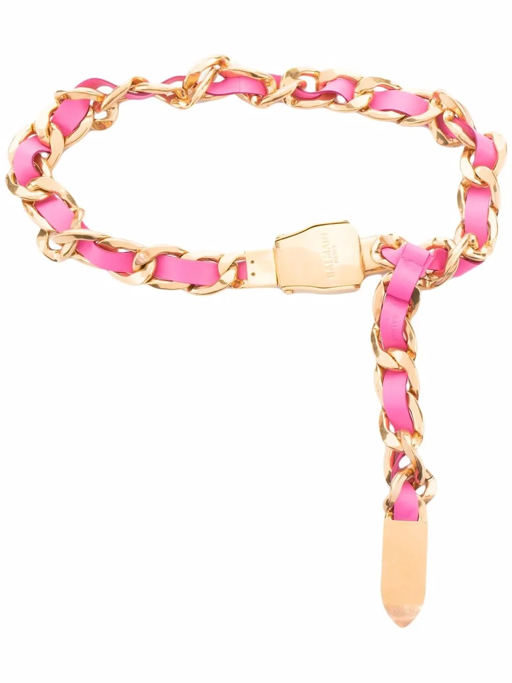 

Balmain cinturón de cadena B-Pilot - Dorado