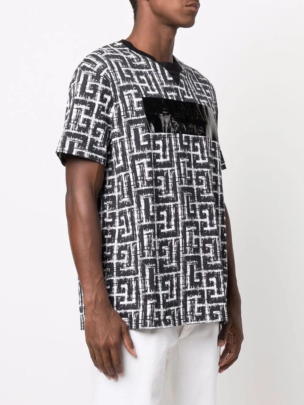 фото Balmain футболка с монограммой