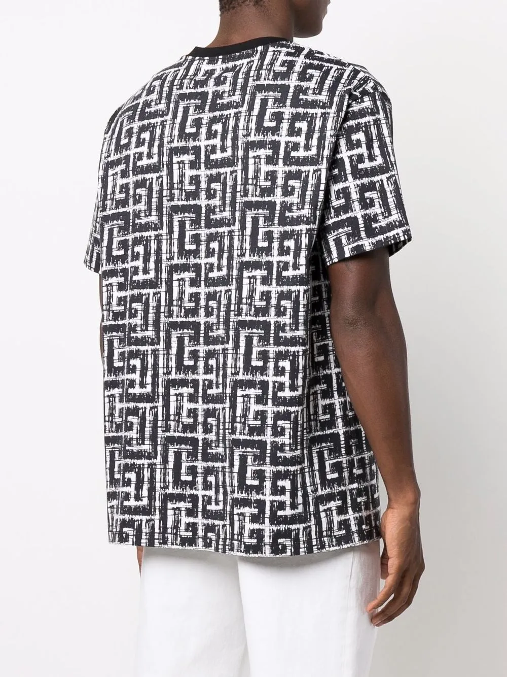 фото Balmain футболка с монограммой