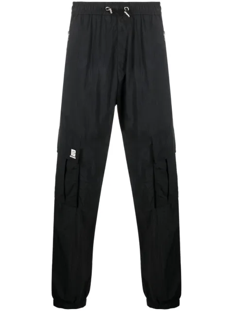 Balmain pants con parche del logo
