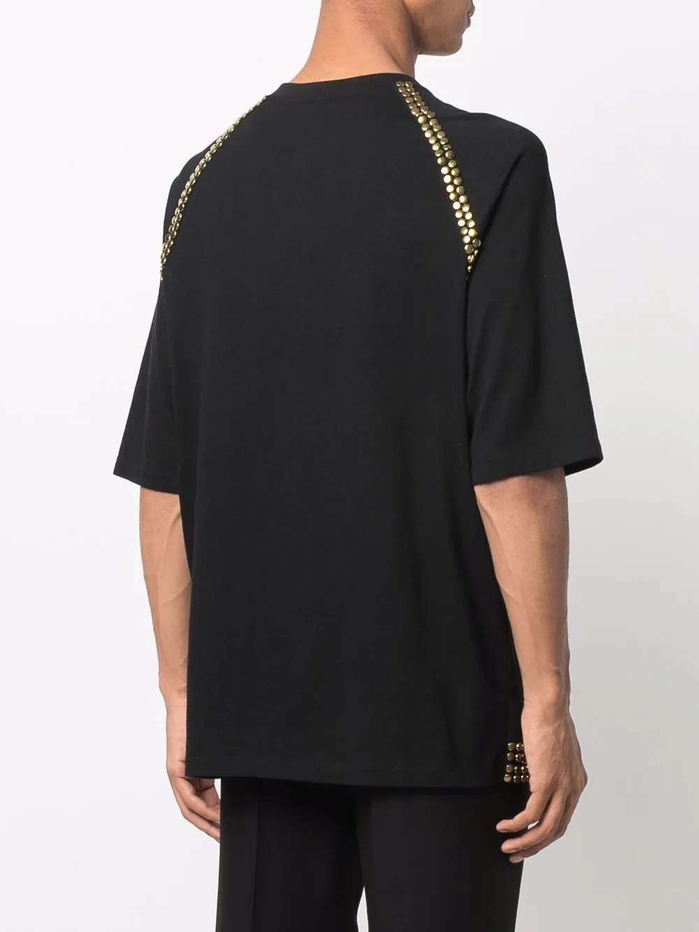 фото Balmain футболка с заклепками