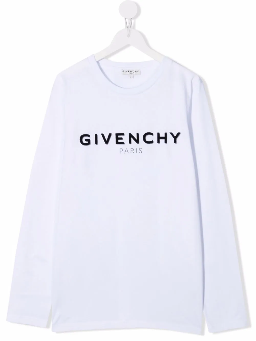 фото Givenchy kids топ с длинными рукавами и логотипом