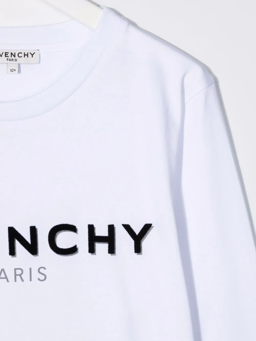 фото Givenchy kids топ с длинными рукавами и логотипом