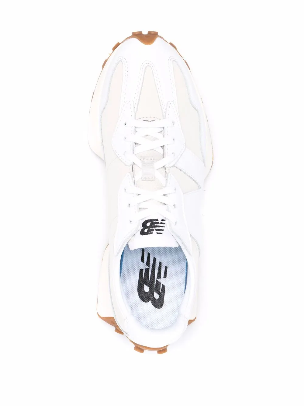 фото New balance кроссовки с нашивкой-логотипом