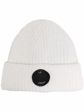 C.P. Company Lens-detail Knitted Beanie 