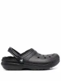 Crocs Classic crocs faux-fur sandals - Black