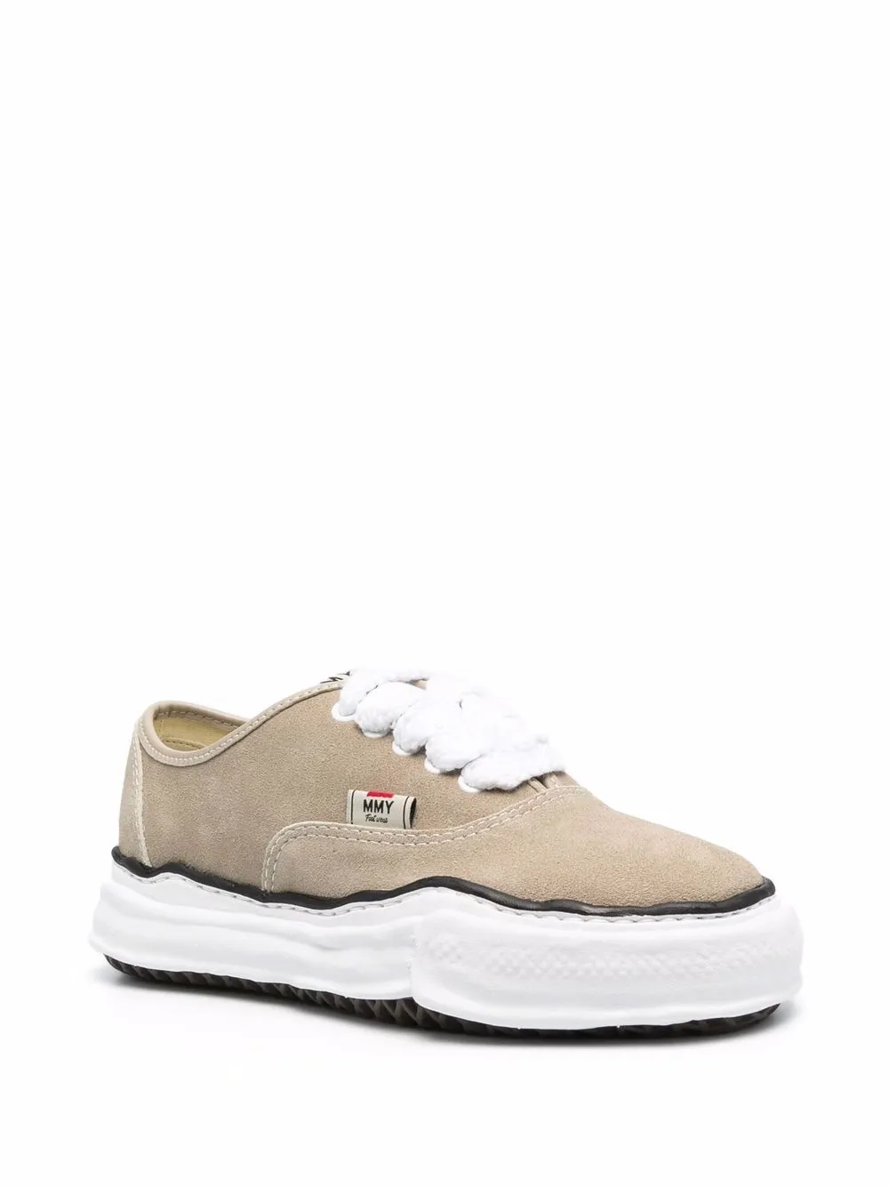 Image 2 of Maison MIHARA YASUHIRO Baker logo-patch sneakers