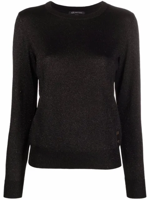 armani exchange knitted jumper