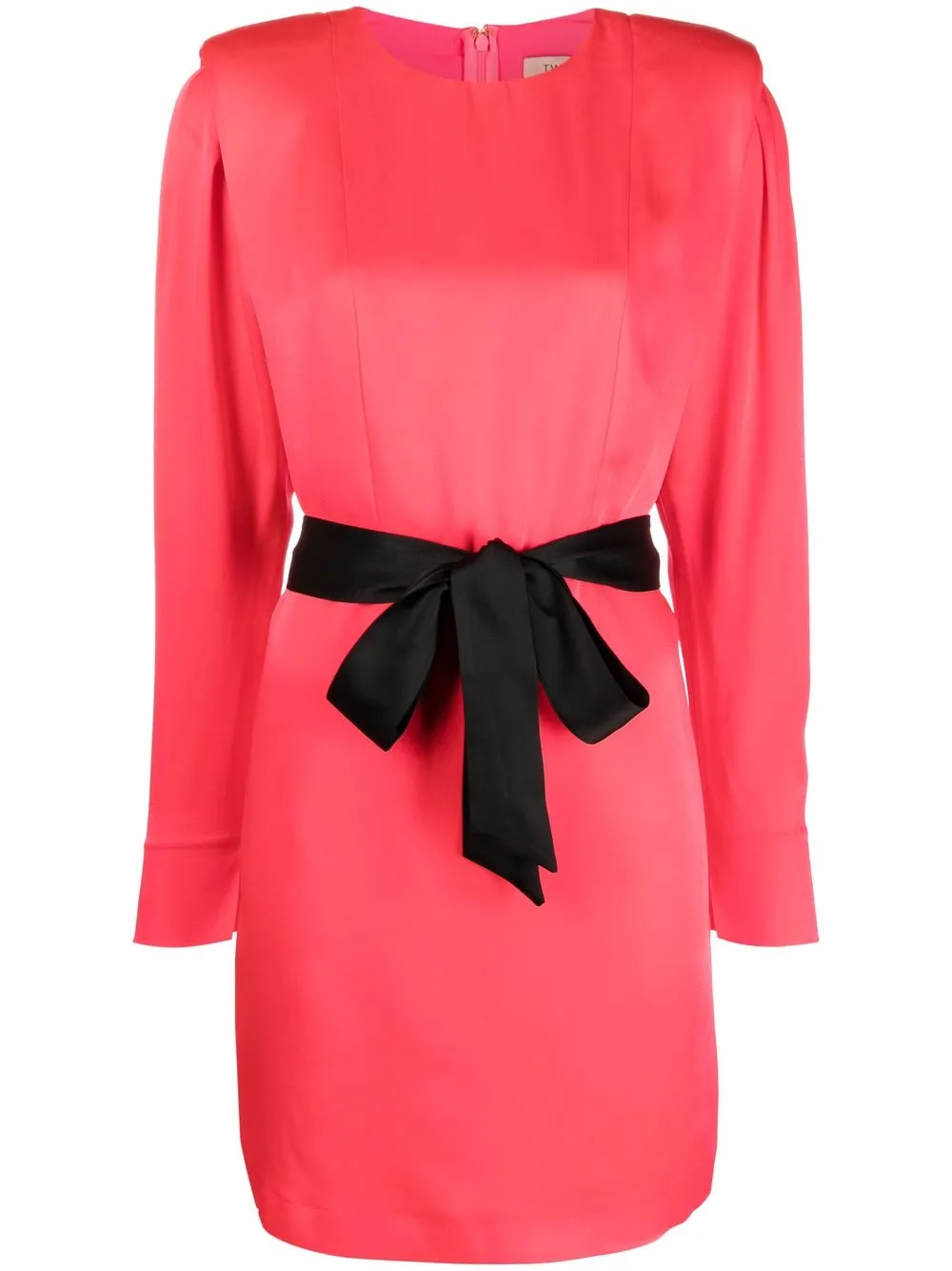 

TWINSET vestido con cuello redondo - Rosado