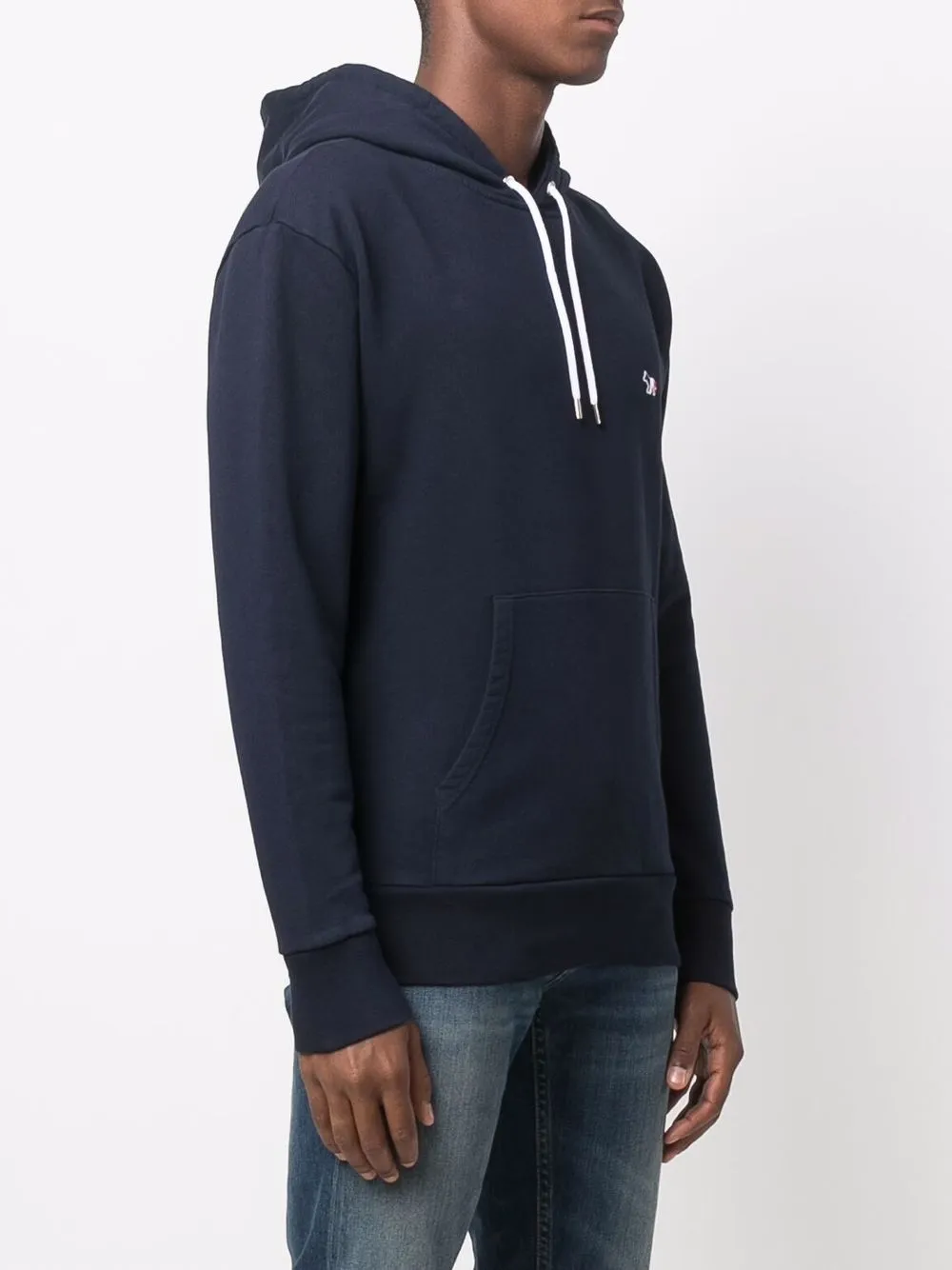 фото Maison kitsuné худи с вышитым логотипом