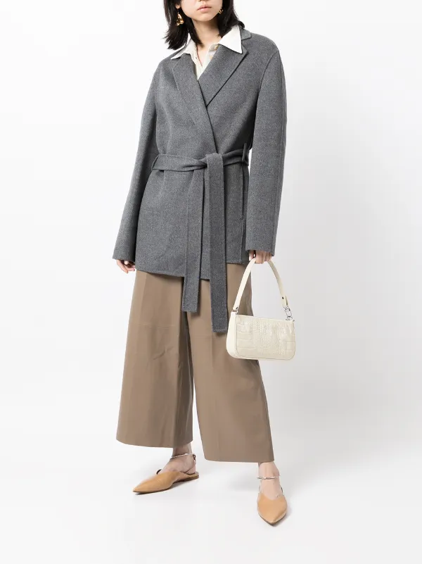 Joseph Belted Wrap Coat Farfetch