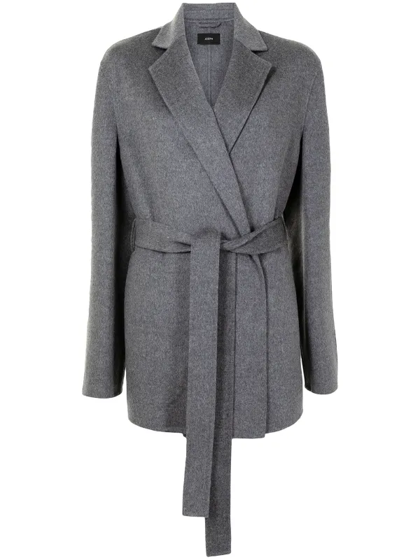 Joseph Belted Wrap Coat Farfetch