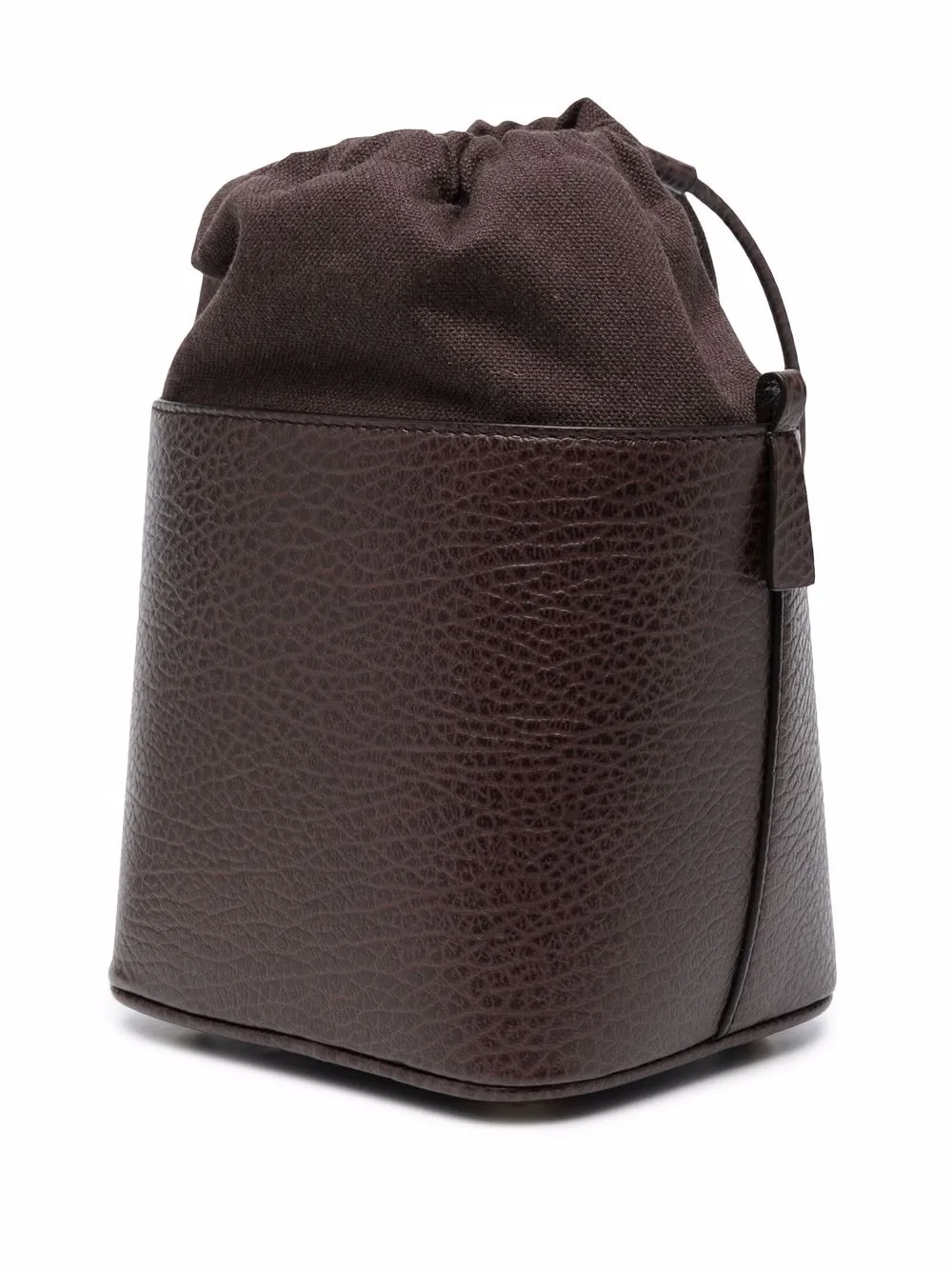 фото Maison margiela сумка-ведро 5ac с нашивкой-логотипом