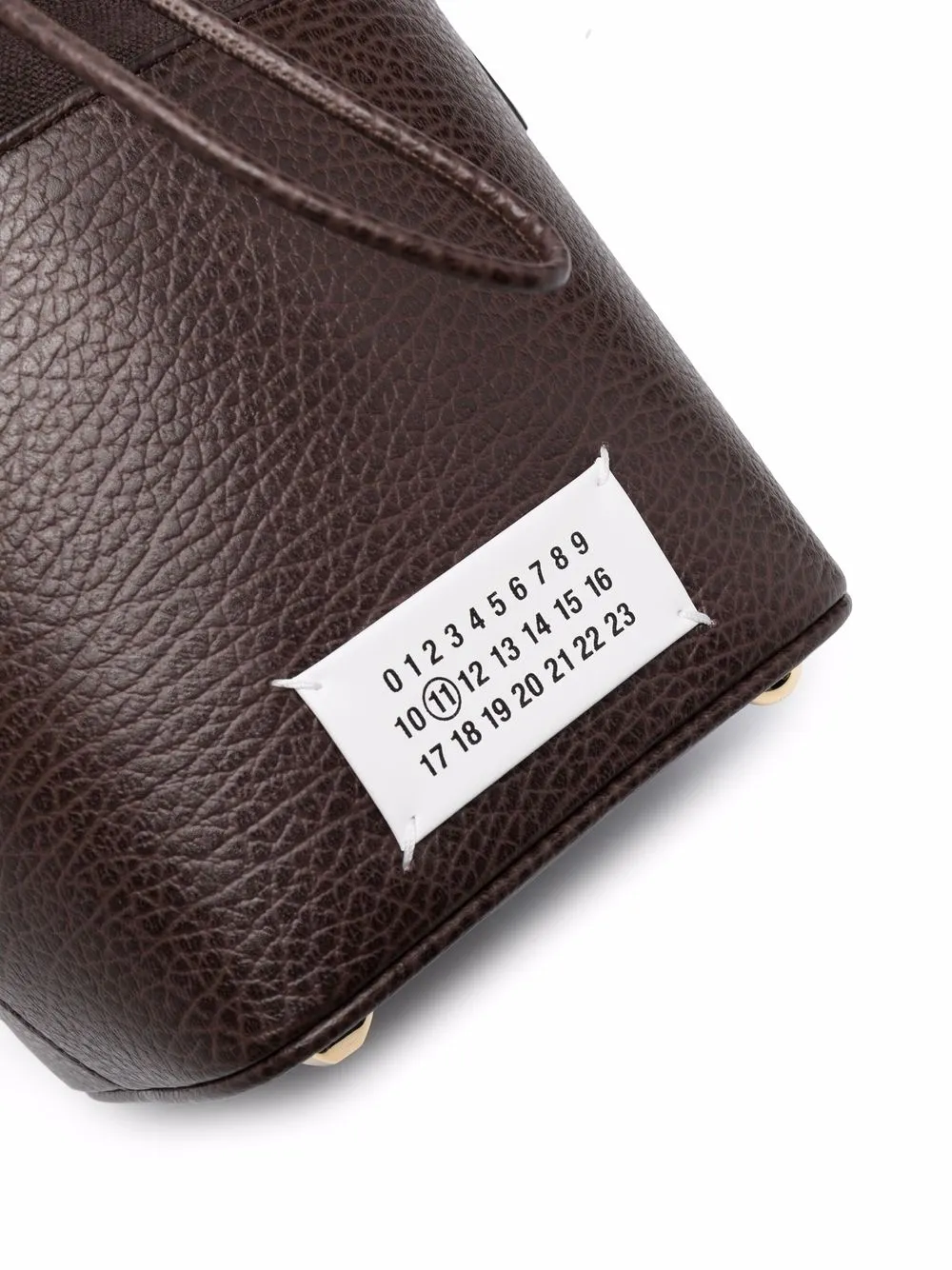 фото Maison margiela сумка-ведро 5ac с нашивкой-логотипом