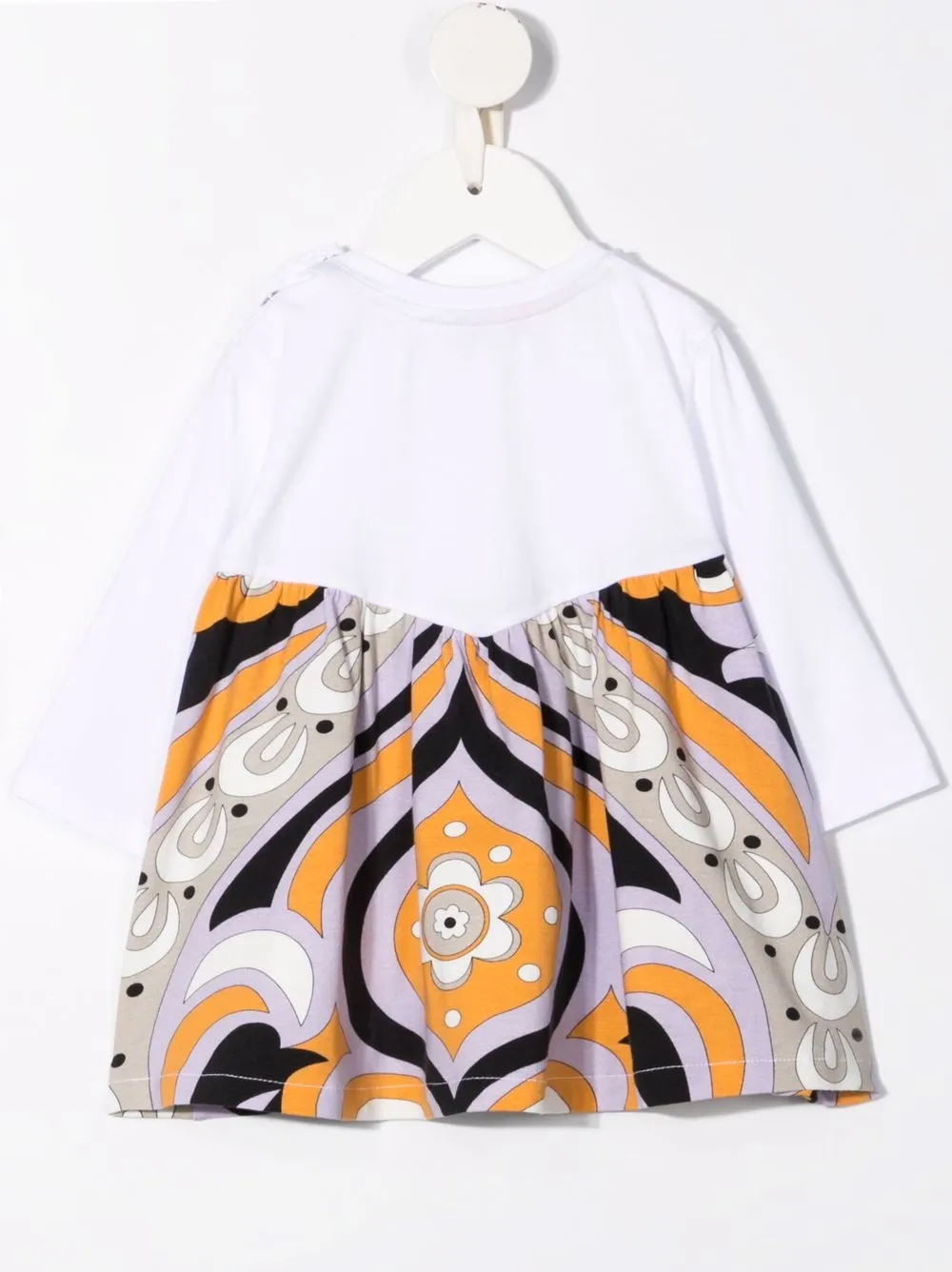 фото Emilio pucci junior платье с графичным принтом