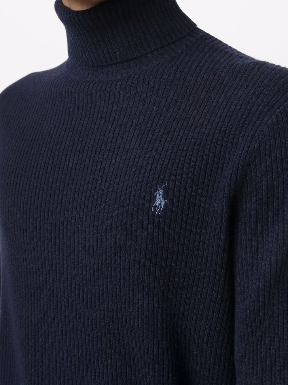 фото Polo ralph lauren свитер с высоким воротником и вышитым логотипом