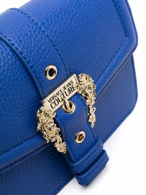 versace jeans couture logo shoulder bag
