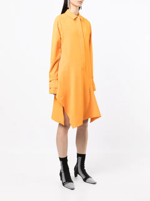Off-White panelled shirt dress OWDB353F21JER0012000 - 2
