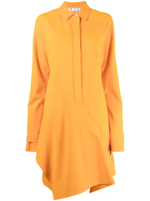 Off-White panelled shirt dress OWDB353F21JER0012000 - 0