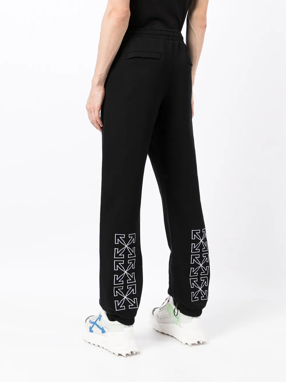 фото Off-white спортивные брюки с логотипом arrows