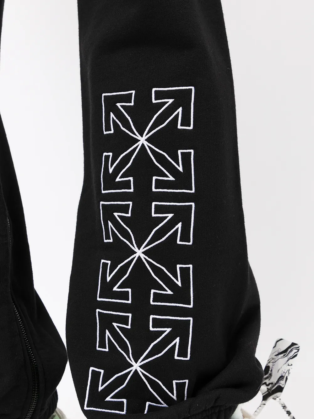 фото Off-white спортивные брюки с логотипом arrows