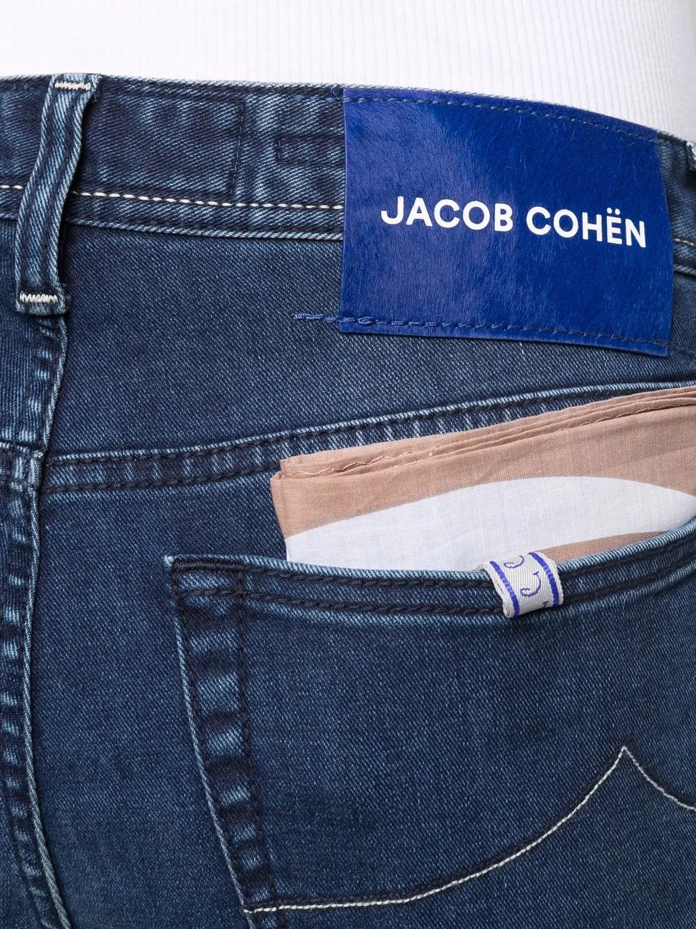 фото Jacob cohen джинсы кроя слим