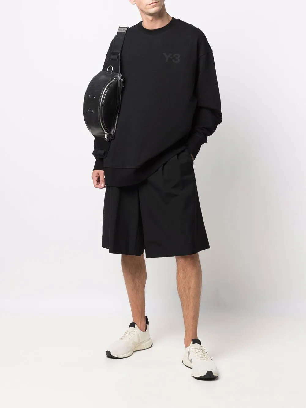 фото Y-3 толстовка с логотипом