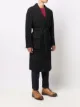 Kiton notched-lapel tied-waist coat
