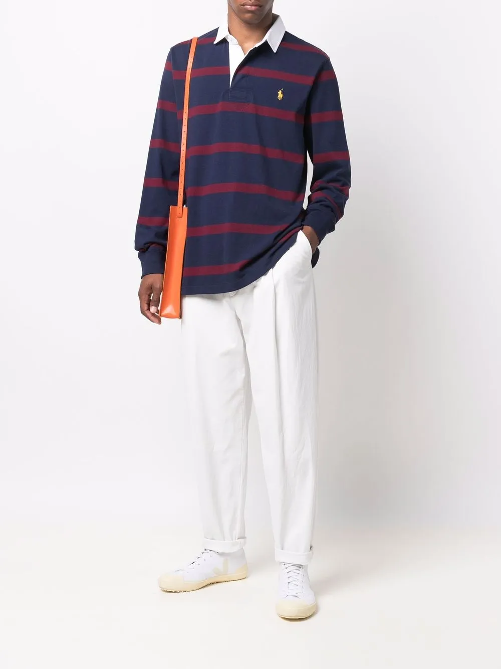 фото Polo ralph lauren рубашка поло с вышивкой