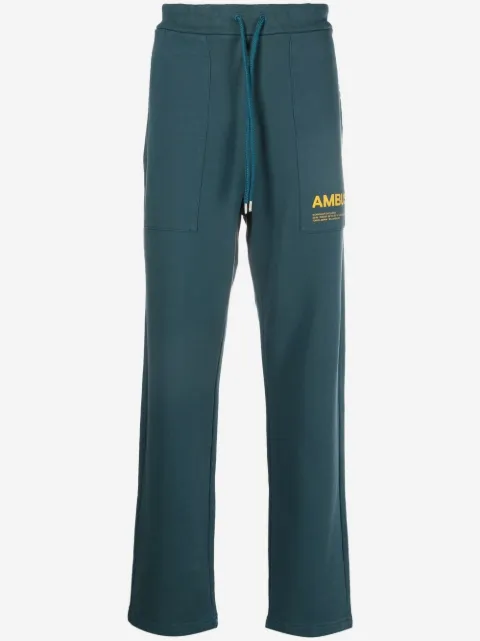 AMBUSH pantalon de jogging à logo imprimé